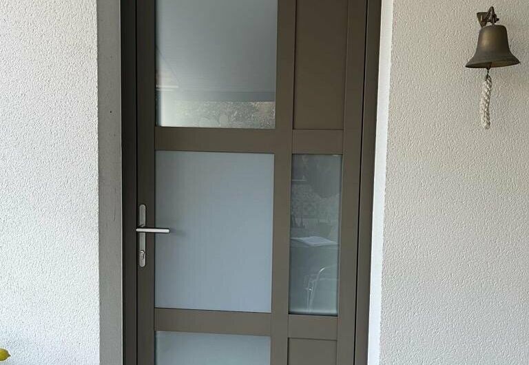 Porte d'entrée Aluminium
